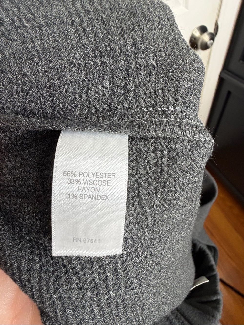 NWT J Jill purejill Women’s Small Gray Pull-On Wide Leg Pant Elastic Waist S - Picture 8 of 13